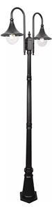 Utomhuslampa TALEZ 2xE27/15W/230V IP44 svart
