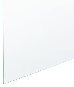 Duschskärm av härdat glas 80 x 190 cm Våtrum Badrum Dörr hölje Beliani