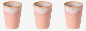 COSTA NOVA - Latte mugg Grespresso 3-pack - Rosa - Koppar & muggar - Från Homeroom