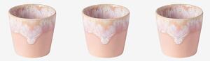 COSTA NOVA - Espressomugg Grespresso 3-pack - Rosa - Koppar & muggar - Från Homeroom