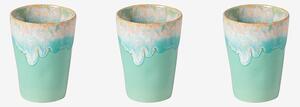 COSTA NOVA - Latte mugg Grespresso 3-pack - Blå - Koppar & muggar - Från Homeroom