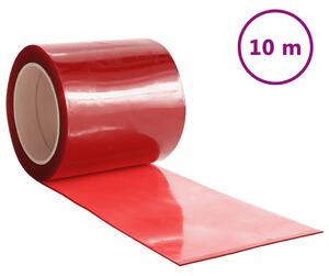 Köldridå röd 200x1,6 mm 10 m PVC
