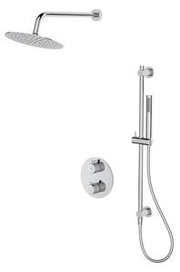 Cersanit S952-032-Dusch set med termostatisk dold kran ZEN skinande krom