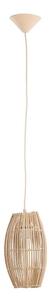 Ljuskrona med textilsladd BURI 1xE27/15W/230V beige