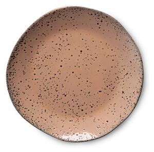 HKLiving - Gradient Ceramics Dessert Plate - Tallrikar - Taupe - 16x16x1,5cm