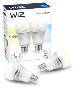 KIT 2x LED Ljusreglerad glödlampa E27/11,5W/230V 2700-6500K Wi-Fi - WiZ