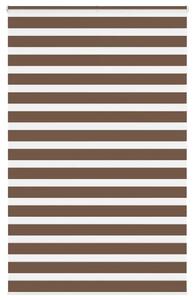 Rullgardin zebra brun 140x200 cm tyg bredd 135,9 cm polyester