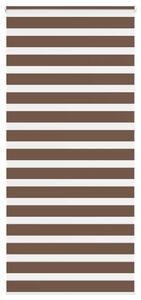 Rullgardin zebra brun 105x230 cm tyg bredd 100,9 cm polyester