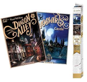 Presentaskar Harry Potter - Retro Hogwarts & Diagon Alley