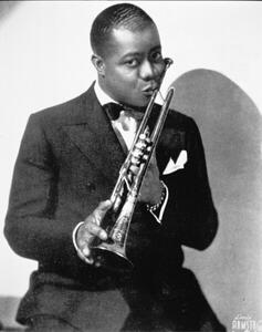 Fotografi Louis Armstrong (1900-71) c.1930, American Photographer