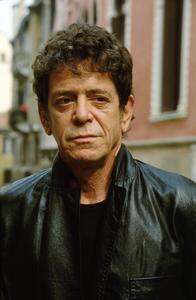 Fotografi Singer and musician LOU REED in Venice in 2002