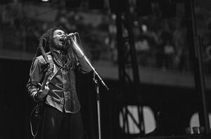 Fotografi PPortrait of Bob Marley, 1980