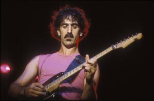 Fotografi Portrait of rock musician Frank Zappa, 1982