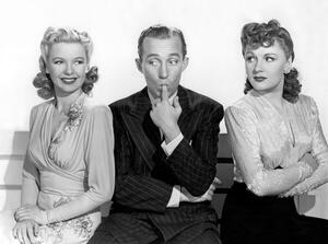 Fotografi Virginia Dale, Bing Crosby And Majorie Reynolds