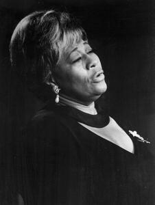 Fotografi Portrait of Ella Fitzgerald, 1970s