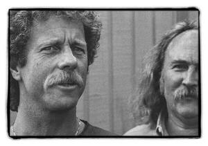 Fotografi Chris Hillman and David Crosby, Nashville, USA, 1990, Messer, Alan