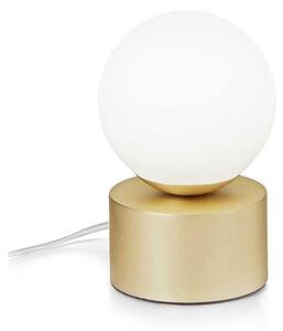 Ideal Lux - LED bordslampa PERLAGE 1xG9/3W/230V guld/vit