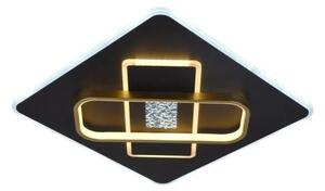 LED Dimbar taklampa LED/90W/230V svart + fjärrkontroll