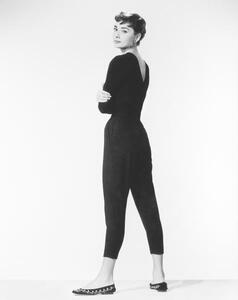 Audrey Hepburn - Konsttryck Audrey Hepburn as Sabrina, (30 x 40 cm)