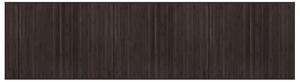Matta rektangulär mörkbrun 80x300 cm bambu