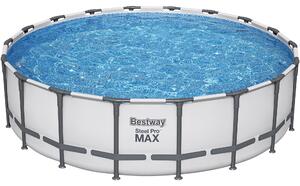 Bestway pool ovan mark Ø5,49m - 1,32m djup | Steel Pro MAX