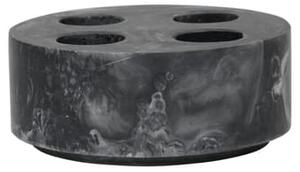 Ferm Living - Mist Toothbrush Holder Multi - Behållare - Charcoal - W10 x D10 x H4.9 cm