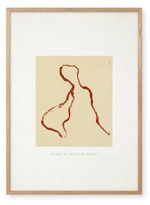 Peléton - Manteau Rouge - Affisch - Manteau Rouge - A3