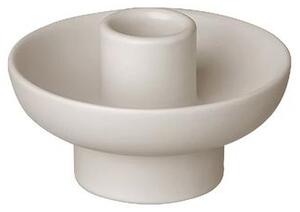 Blomus - Vela Candle Holder - Ljusstake - Small / Moonbeam - H4 cm x L9 cm x W9 cm