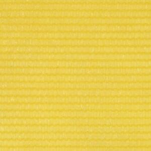 Balkongskärm gul 120x400 cm HDPE