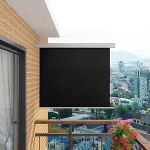 Balkongmarkis multifunktionell 150x200 cm svart