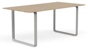 Muuto - 70/70 Table - Matbord - Solid Oak / Grey - L: 170 x D: 85 x H: 73 cm