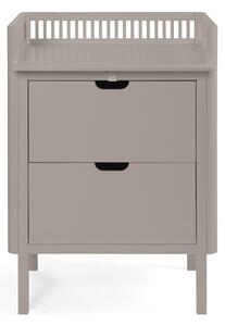 Sebra - Sebra Puslebord, Skuffer - Skötbord - Jetty beige - H102 x L70 x B75 cm