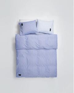 Magniberg - Wall Street Oxford Duvet Cover - Påslakan - Stripe medium blue - 140 x 200 cm