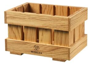 FDB Møbler / Furniture - X1 - Apple Lådor - Lådor - Ek - Natur - Liten - H14 x B24 x D16 cm