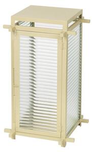 Broste CPH - Hoko Lantern - Lykta - Light Sand - W34 x D34 x H63 cm