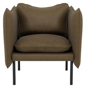 Fogia - Tiki Armchair / Small - Fåtölj - Vintage Tobacco 10 Years Anniversary Edition - W70 x D75 x H68 x SH40 cm