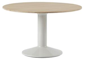 Muuto - Midst Table - Matbord - Oiled Oak / Grey - Ø120 x H73 cm