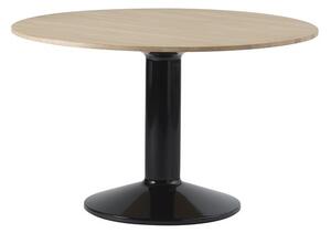 Muuto - Midst Table - Matbord - Oiled Oak / Black - Ø120 x H73 cm