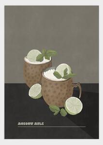 Moscow mule poster - 30x40