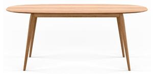 Bruunmunch - PLAYdinner Lamé - Matbord - Oak, natural oil - Without extension - B: 280 x D: 105 x H: 73 cm