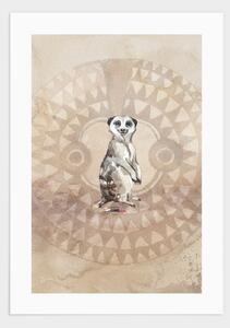 Meerkat poster - 50x70