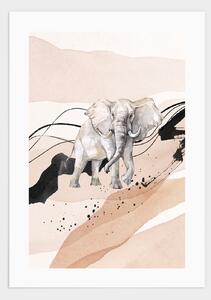 Elephant poster - 21x30