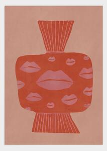 Lips vase poster - 21x30