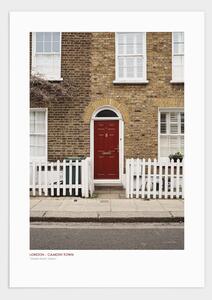 Camden town, London poster - 21x30