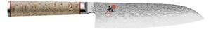 MIYABI BIRCHWOOD 5000MCD Santoku Japansk kockkniv 18 cm, Brun, Fin egg