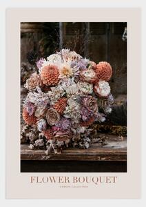 Flower bouquet poster - 21x30