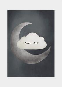 Sleeping cloud poster - 50x70