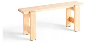HAY - Weekday Bench - Trädgårdsbänk - Clear - H45 x W111 x L23 cm