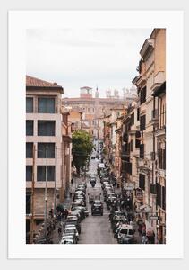 Streets of rome poster - 30x40