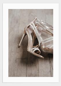 Rhinestone heels poster - 21x30